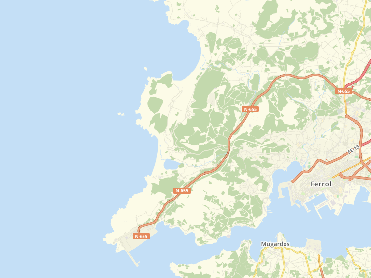 15593 Camino Pitocan, Ferrol, A Coruña, Galicia, España