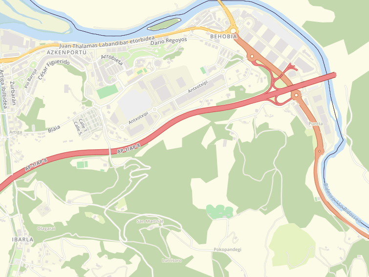 20305 Behobia, Irun, Gipuzkoa (Guipúscoa), País Vasco / Euskadi (País Basc), Espanya